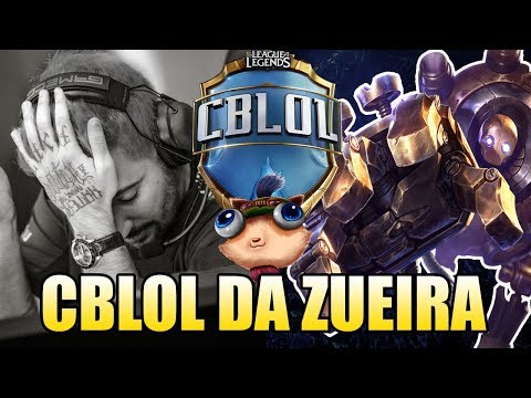 BLITZCRANK NO CBLOL E RED CANIDS ELIMINADA - CBLOL DA ZUEIRA #37
