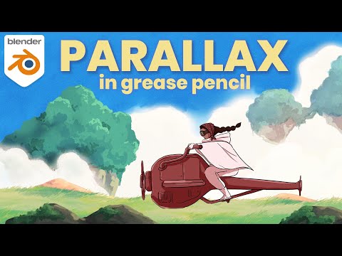 Making 2D Side Scrolling Parallax Backgrounds | Blender 2.9