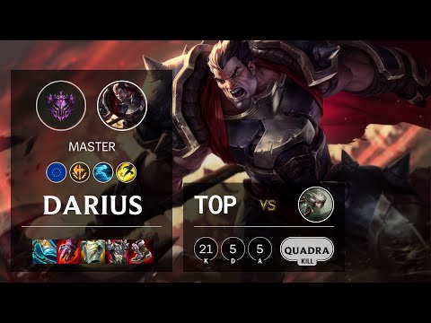 Darius Top vs Camille - EUW Master Patch 11.24b