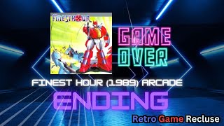 Finest Hour (1989) Namco arcade ending [Retro Gaming]
