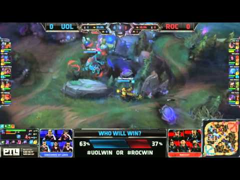 Unicorns of Love vs Roccat  - Game 1 -  EU LCS SUMMER PLAYOFFS   QUARTERFINALS