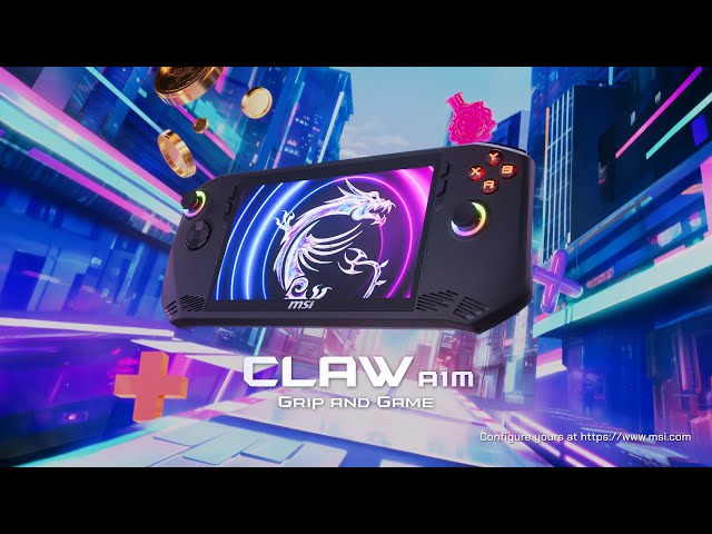MSI CLAW A1M Intel Core Ultra 7 16GB/1TB Videoconsola portátil 7" video