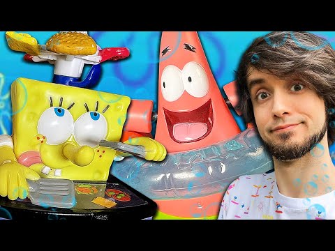 These Spongebob Burger King Fast Food Toys From 2001 go UNDERWATER!