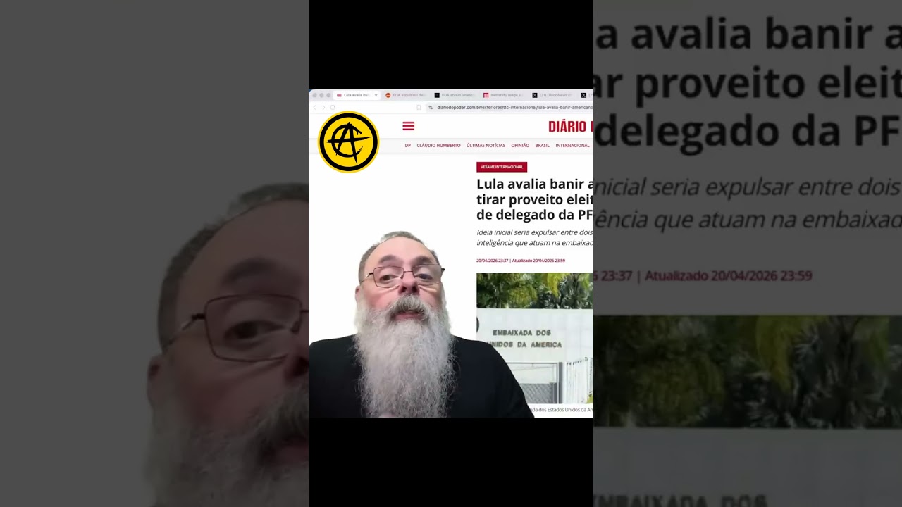 LULA diz que VAI EXPULSAR AMERICANOS em RETALIAÇÃO por ARAPONGA TRAPALHÃO ter sido EXPULSO dos EUA