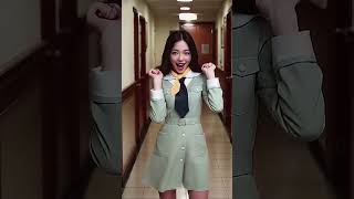 AI Dance Girl 840 - Eriko Persona Realistic Char Dance on Shuo san jiu san #DancingAI #Persona