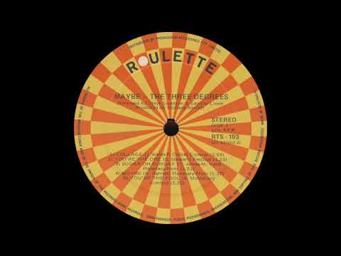 The Three Degrees - Maybe (Roulette Records 1970)