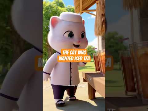 The Cat Who Wanted Iced Tea. #malinbono