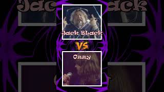 Download lagu JACK BLACK vs OZZY Osbourne Mr  Crowley Audio comparison, Black Sabbath mp3
