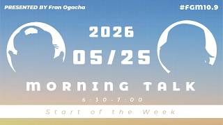 【5月25日】最近の温泉・旅トレンドの話│Fran Ogacha Morning Talk #FGM10_9