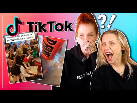 STR*PPDANS PÅ EN SKOLA?! | Reagerar på TikTok