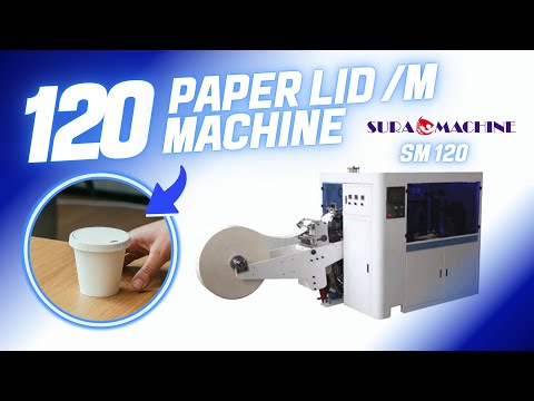 Станок по Производству Бумажных Крышек для Стаканчиков и Чашек