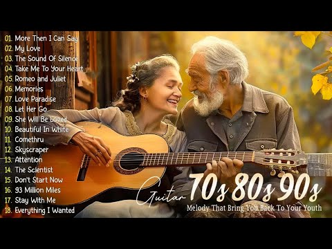 200 Greatest Romantic Guitar Songs 🎸 Love Ballads from the 70s, 80s & 90s to Relax