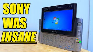 So Futuristic, it FAILED: Upgrading the Sony VGN-UX180P (A Crazy Handheld PC From 2006)