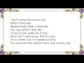 BoDeans - What It Feels Like Lyrics