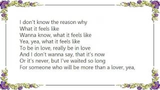 BoDeans - What It Feels Like Lyrics
