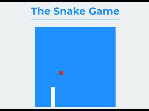 The Snake Game In Javascript With Source Code Source Code Projects
