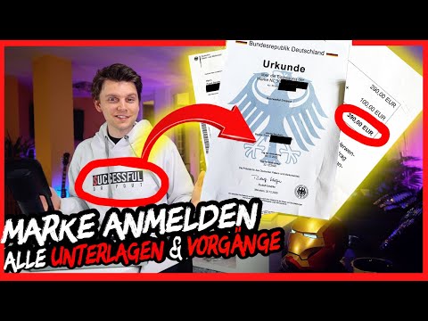 Eigene Marke anmelden OHNE Anwalt - Alle Unterlagen, Marken Recherche (Schritt für Schritt Tutorial)
