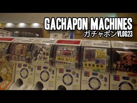 Gashapon Vending Machines at Narita Airport | ガチャポン | Vlog23