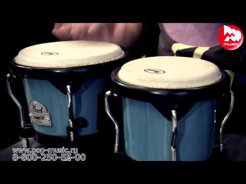 Демонстрация звучания бонго Pearl PFB-100