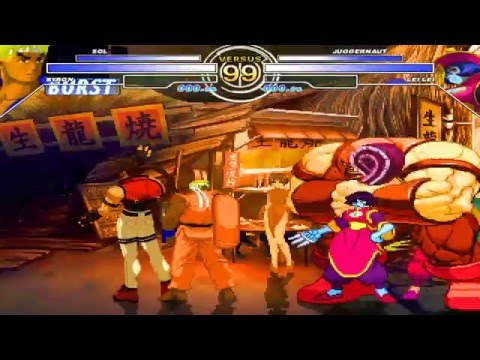Mugen - BAL22 (Team Destiny) Vs BlasterMUGEN (Team Blasting Impacts)