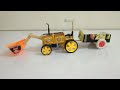 How To Make Tractor And Trolley From Matchbox At Home Tractor