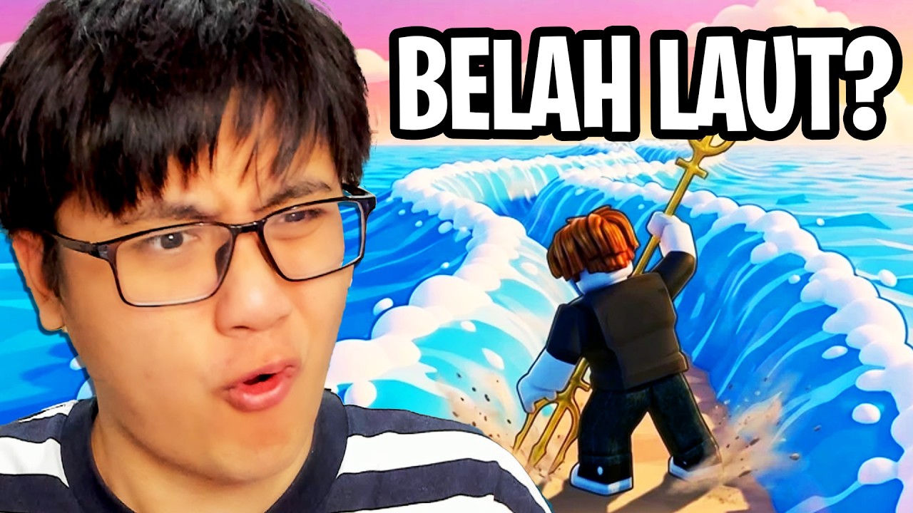 Membelah Laut Roblox?! Kok BISA?! - Roblox Indonesia Split the Sea