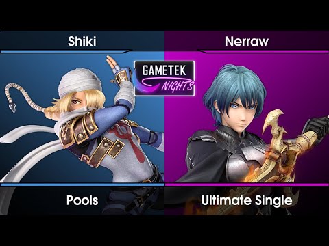 Gametek Night 2022.25 Pools - Shiki (Sheik) Vs. Nerraw (Byleth) SSBU Ultimate Tournament