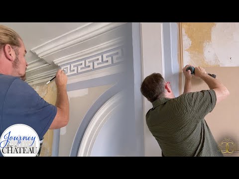 RESTORATION & RENOVATION in our 17th CENTURY CHATEAU Dining Room