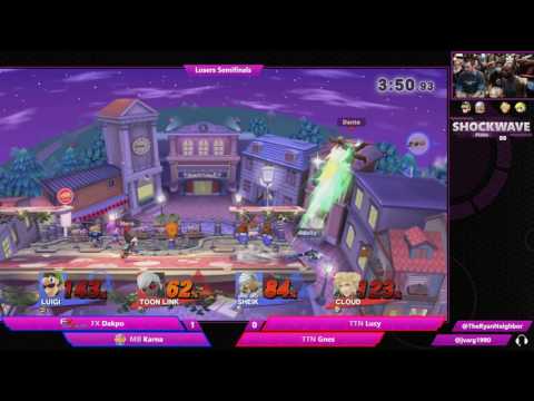 SW Plano 99 - Dakpo + Karna vs Gnes + Lucy - Losers Semifinals Smash 4