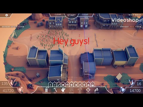 TABS 15 deadeye + quickdraw VS cactus, miner, and dynamite thrower + 4 gunslingers