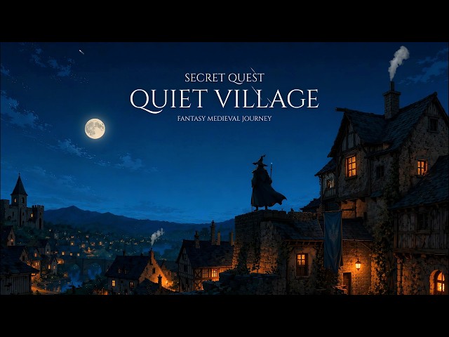 Secret Quest Quiet Village | Soft Fantasy Medieval Music for Peaceful Journey & Calm SDDEFAULT Thumbnail