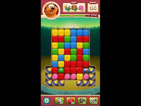 Toon Blast Level 2408 - NO BOOSTERS 🐻🐺🐱 | SKILLGAMING ✔️