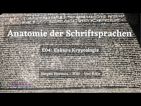 Anatomie der Schriftsprachen E04