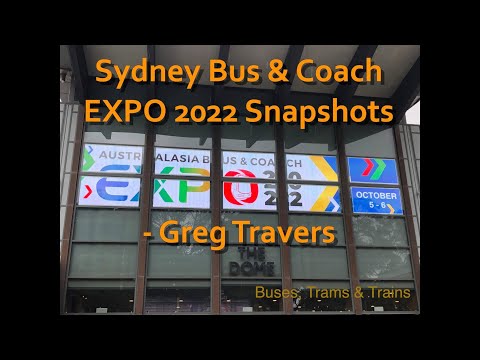 Australasian Bus & Coach EXPO 2022 Sydney Snapshots