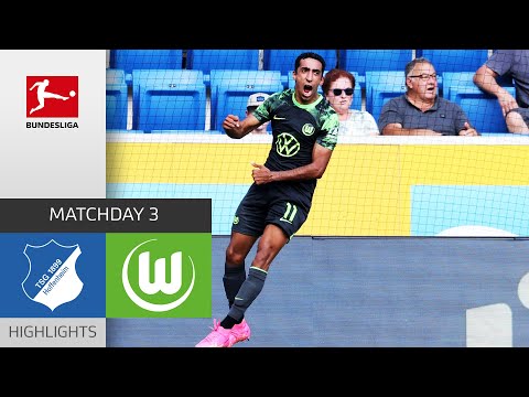 Resumen de Hoffenheim vs Wolfsburg Jornada 3