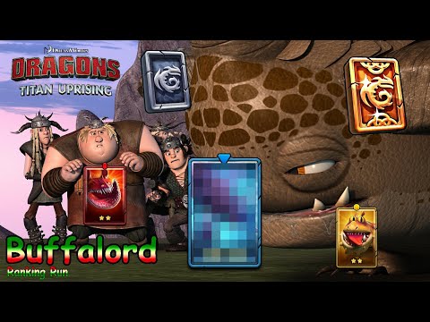 Dragons: Titan Uprising / BP 8400+ / Buffalord Ranking Run / Full Battle / BP 8400+ / (HTTYD)