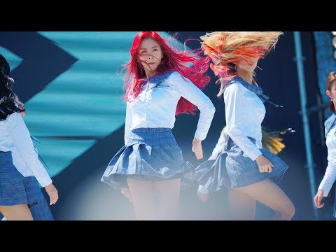 Dreamcatcher(드림캐쳐) _ GOOD NIGHT@170916 전우마라톤 위문열차 [4k Fancam/직캠] By TheGsd