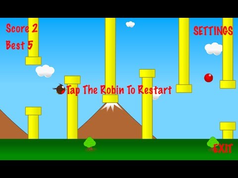 Simple Flappy Robin In Cocos2dx #26 Exit Button
