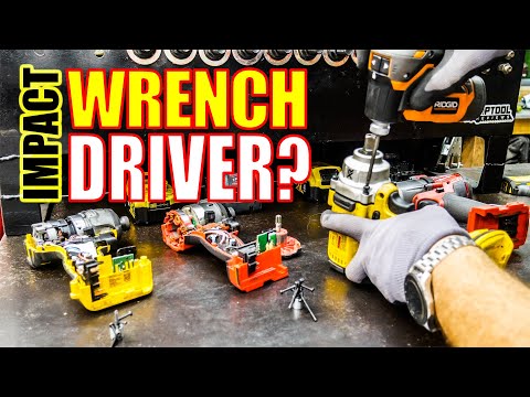 WHAT's the DIFFERENCE? Impact Driver or Impact Wrench [EXPLAINED]