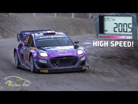 Rallye Monte Carlo - Flat out & Top speed | Devillersvideo
