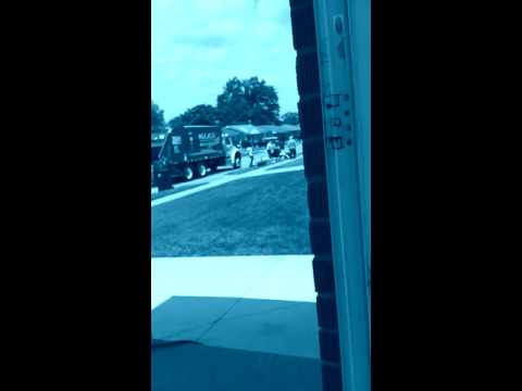 MAN Fighting with garbage man