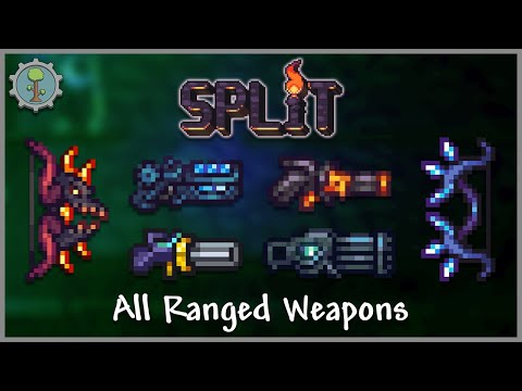 Terraria Split Mod - All Ranged Weapons