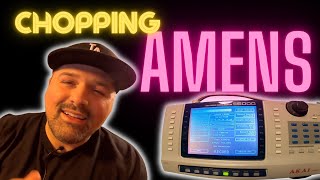 Video thumbnail for Chopping an amen break on an AKAI S6000 by tcdnb