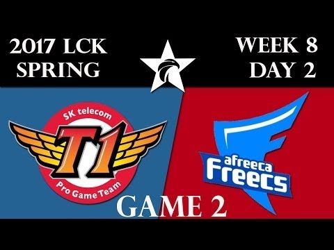 AFS vs. SKT - Week 6 Game 1 | LCK Spring Split | Afreeca Freecs vs. SK telecom T1 (2018)