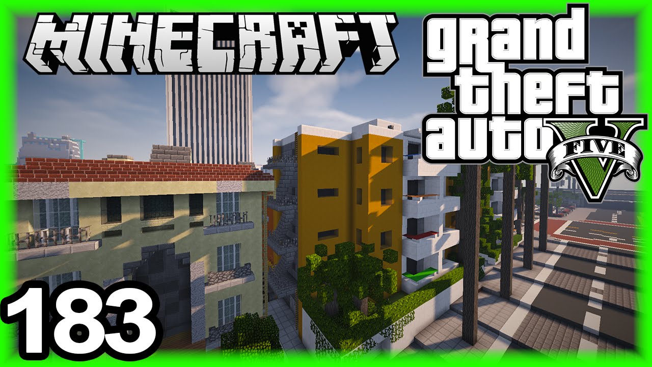 GTA V In Minecraft, 12288x12288 blocks