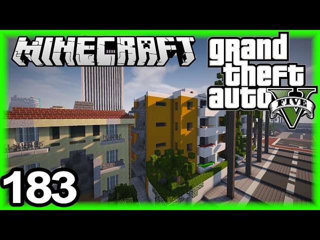 Los Santos in GTA 5 Recreated in Minecraft! 