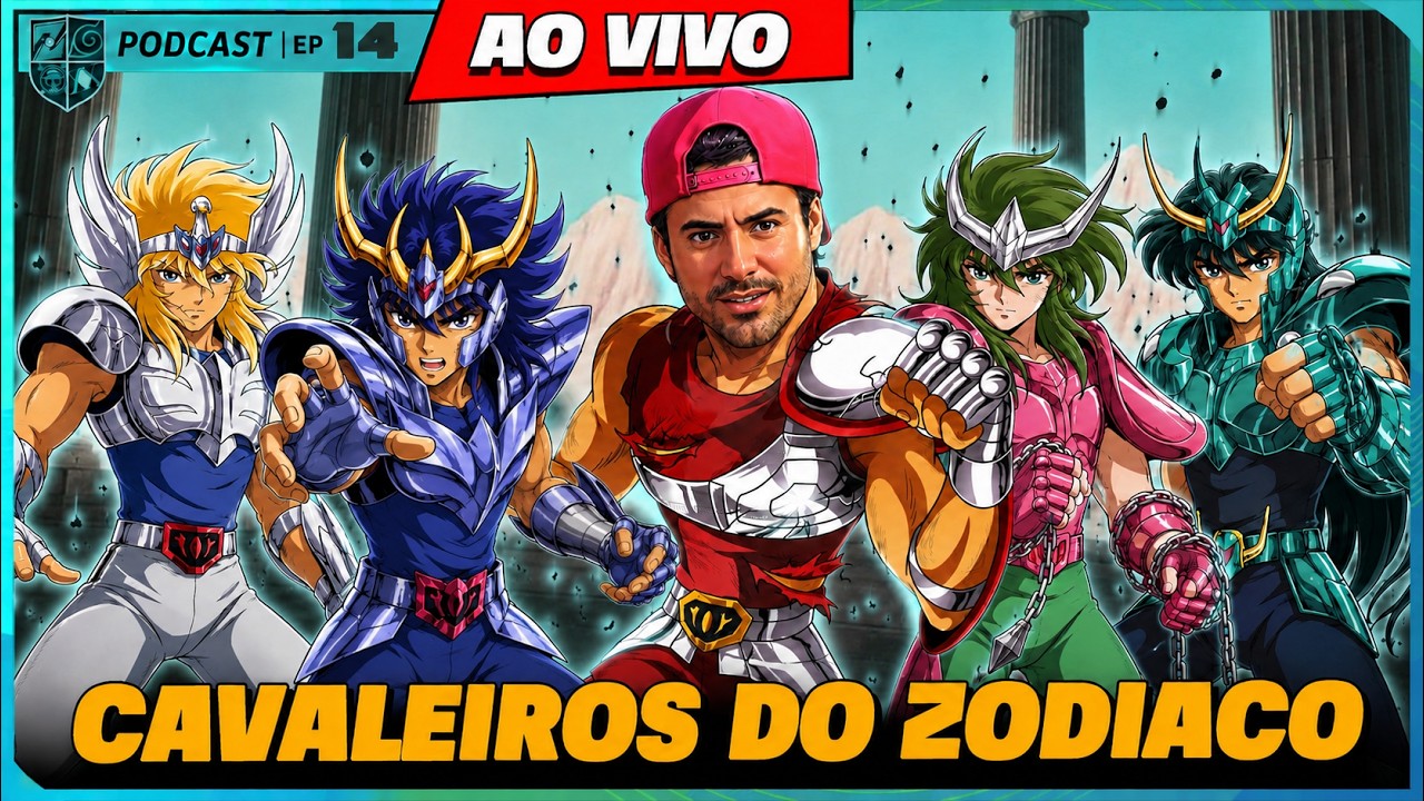 ESPECIAL CAVALEIROS DO ZODIACO - Fred Animes Podcast #14