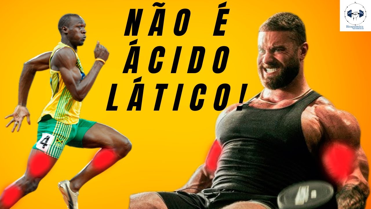NÃO É ÁCIDO LÁTICO!