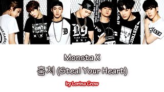 Monsta X - 훔쳐 (Steal Your Heart) [color coded han/rom/hun sub]