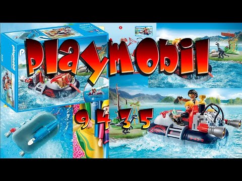 playmobil 9435 Aéroglisseur avec Moteur Submersible